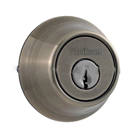 Kwikset 660 Single Cylinder Deadbolt 660-15A-RCAL-RCS